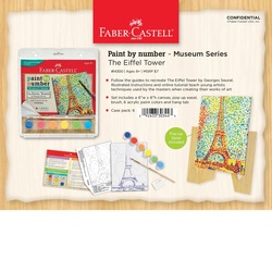 Faber-Castell Paint By Number - Museum Series - The Eiffel Tower